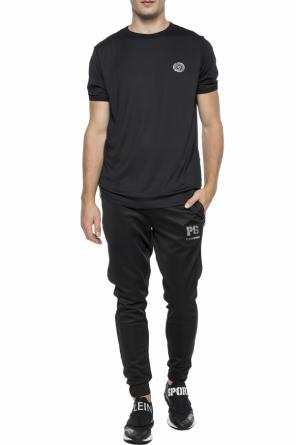 T-shirt with a printed logo, zdjęcie 2 T-shirt with a printed logo od Plein Sport